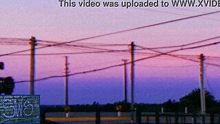 stripper teases with music and ripped clothes