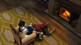 The Sims 4 Cunnilingus Scene