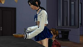 The Sims 4 Cunnilingus Scene
