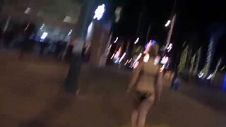 Amateurs Flash and Perform Public Blowjob Leading to Orgasmic Sex in Las Vegas Hotel