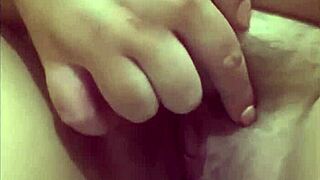 Jerking off to a married lady’s video, check it at the end for fun!