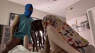 Bi Couple Shares Gaktrizzy In Nasty Three-Way With Monster Cock