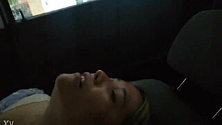 Girl likes putting dildo in public?