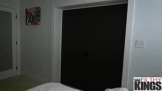 Watch this busty stepmom fuck me missionary and riding my cock?