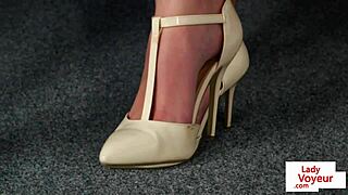 British Voyeur Humiliates Sub In Kitchen