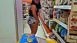 i love watching my venezuelan hotwife flash her big ass in public supermarkets