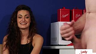 British Voyeur Humiliates Sub In Kitchen