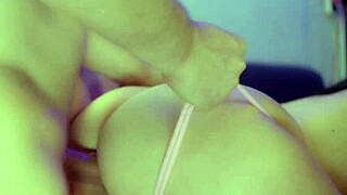 Kinky guy ass fucks his woman