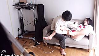 petite big tits jd squirts from intense handjob