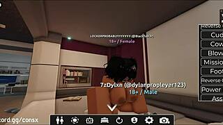 perrita gringa wants sex in roblox game