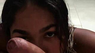 She Wanted To Play And Fell On My Cock For Blowjob!