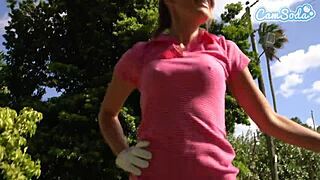 I Caught My Girlfriend Masturbating On The Golf Course