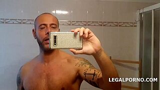 Marco Nero fists shaved pussy in quarantine anal.