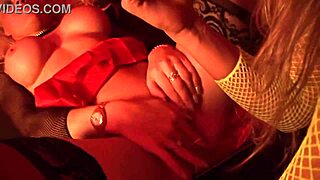 Cindy Behr And Karen Woods Rip Clothes For Sapphic Sex With Shaved Pussies