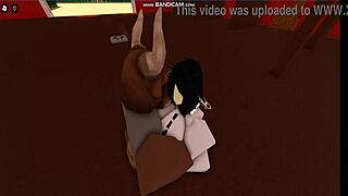 Cow Girl Gets Fucked by Bull