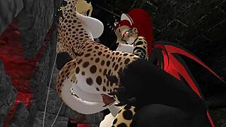 Demon hunter in action