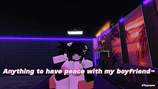 i caught her cheating with me