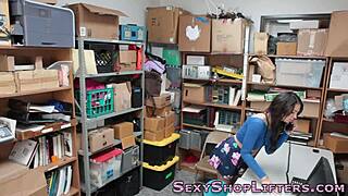 Caught Teen Rides Mallcop! Oh Wow!