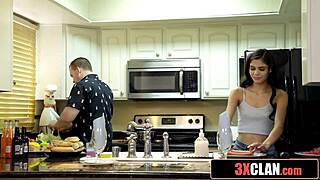 i'm sneaky milf handling stepdaughter's boyfriend's dick