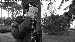 laura bends over in tight dress, showing her wet pussy and getting dirty talk.