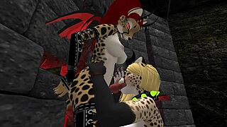 Demon hunter in action