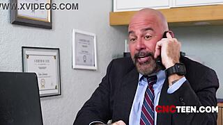 uh, principal callin’ while allie addison gettin’ used for free, oops