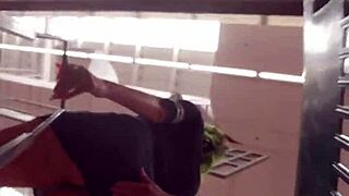 Check out that big ass latina in the supermarket