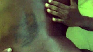 sexy scorpio bends over for doggystyle threesome action