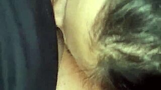 Brunette Lesbian Licks Pussy in Forest Until Orgasm