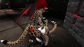 Demon hunter in action