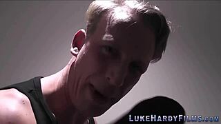 Inked British Brunette Pornstar Sucks, Tugs, and Fucks Tattooed Cock