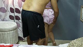 I enjoy watching my stepdaughter work out; she's got a great figure.