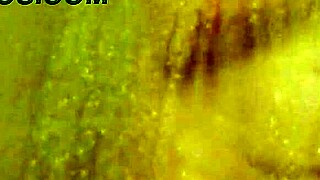 shy girl bathing in the shower on that date.