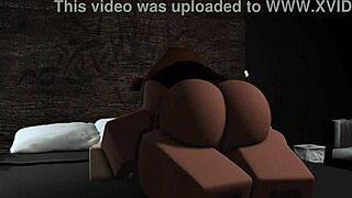 bear girl totally dominates her boyfriend's cock 😈