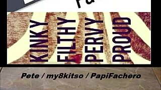 pervy papi enjoys chatting with buddies about thongs