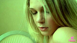 Solo Pussy Masturbation Alert Blonde Eliana Finger Fucks Her Twat!