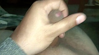 Mature Man Handling Penis in High Speed