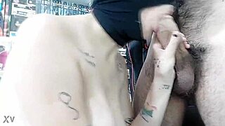 Sucking My Argentinian Stepbrother's 20cm Monster Cock!