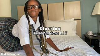 Raven Swallows Is A Naughty Little 18+ Slut That Loves It Up Her Ass