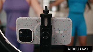 Milf cali sweets seduces stepbae sky wonderland