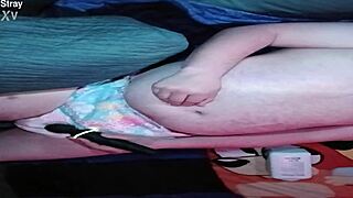 Baby pup gets padded up in a detailed diaper promo session