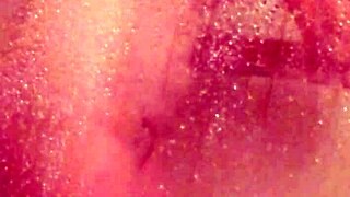 shy girl bathing in the shower on that date.