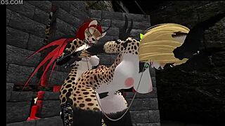 Demon hunter in action