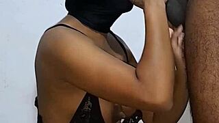 Feeling the passion as this cute latina sucks and makes me cum.