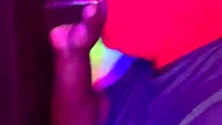 The dick was huge, but I managed to get that nut though.