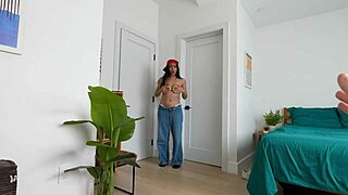 all natural big titty stepsis lets me cum on her tits - roxie sinner