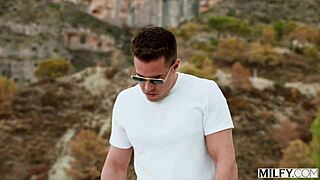 Milfy blonde Shalina Devine seduces husband's friend with deepthroat and creampie.