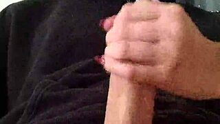 Wife looking for work outdoors with her big tits