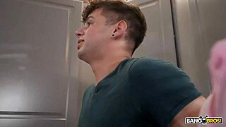 why is the brunette milf sucking that big black cock?