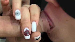 Swallowing Cum in Mouth After Blowjob